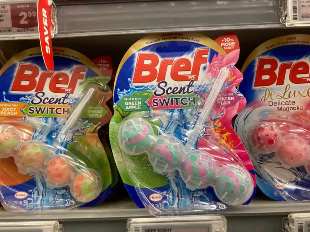 Picture of Bref scent switch for your toilet – all packaged up in plastic