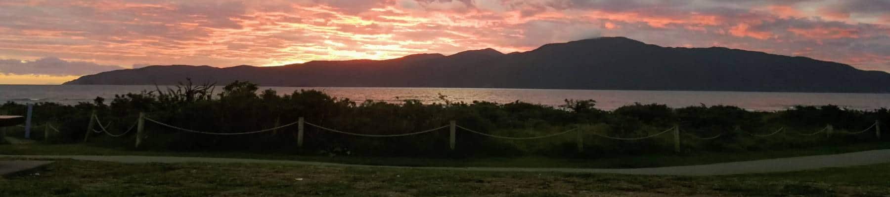 Kapiti Island sunset